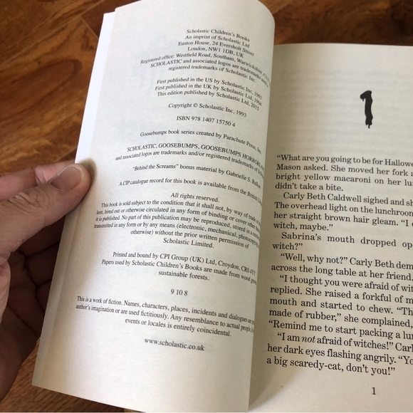 Goosebumps: The Haunted Mask by: R.L. Stine, paperback book - Picture 2 of 6